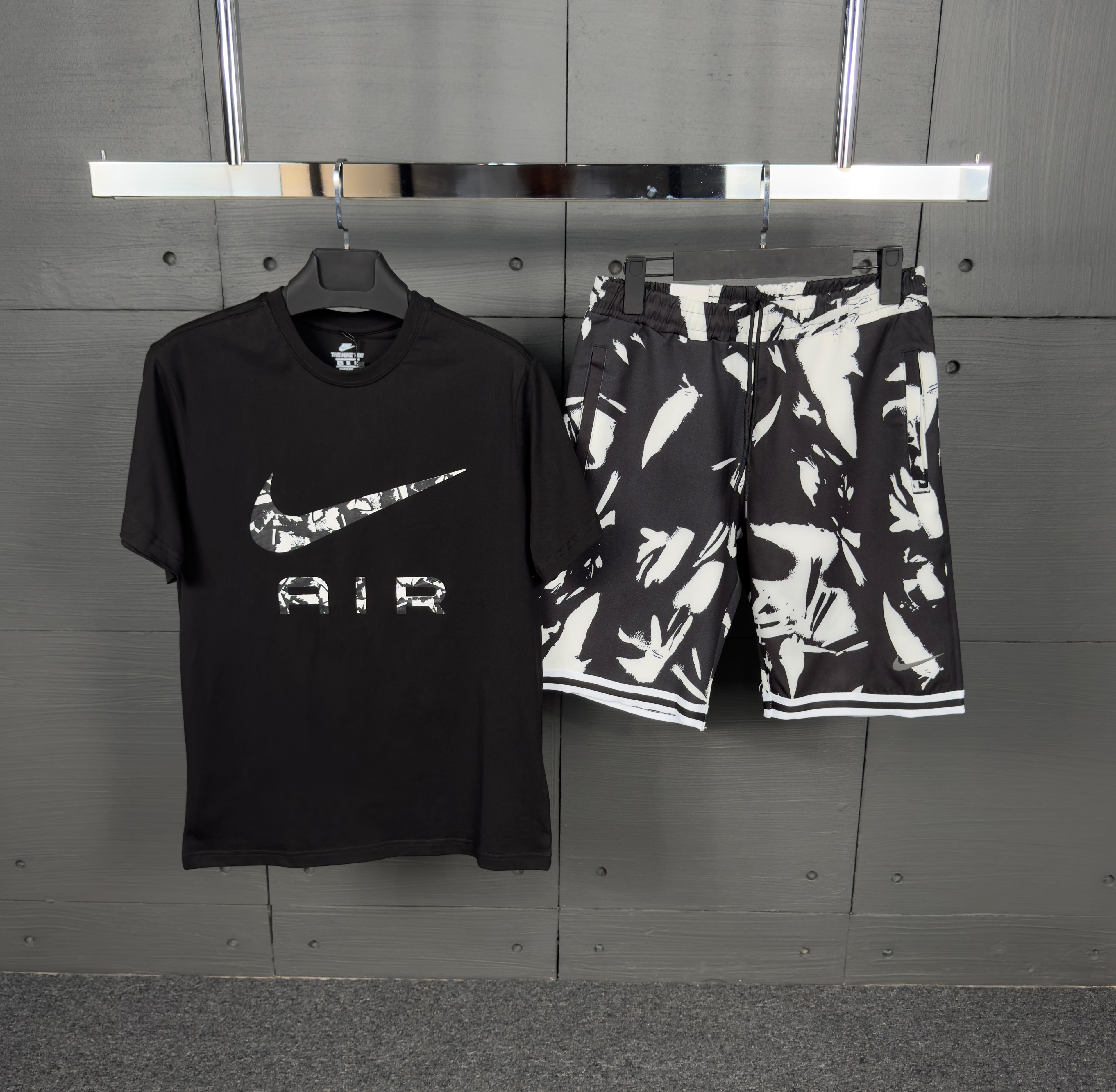 nike air Desenli short t_shirt takım