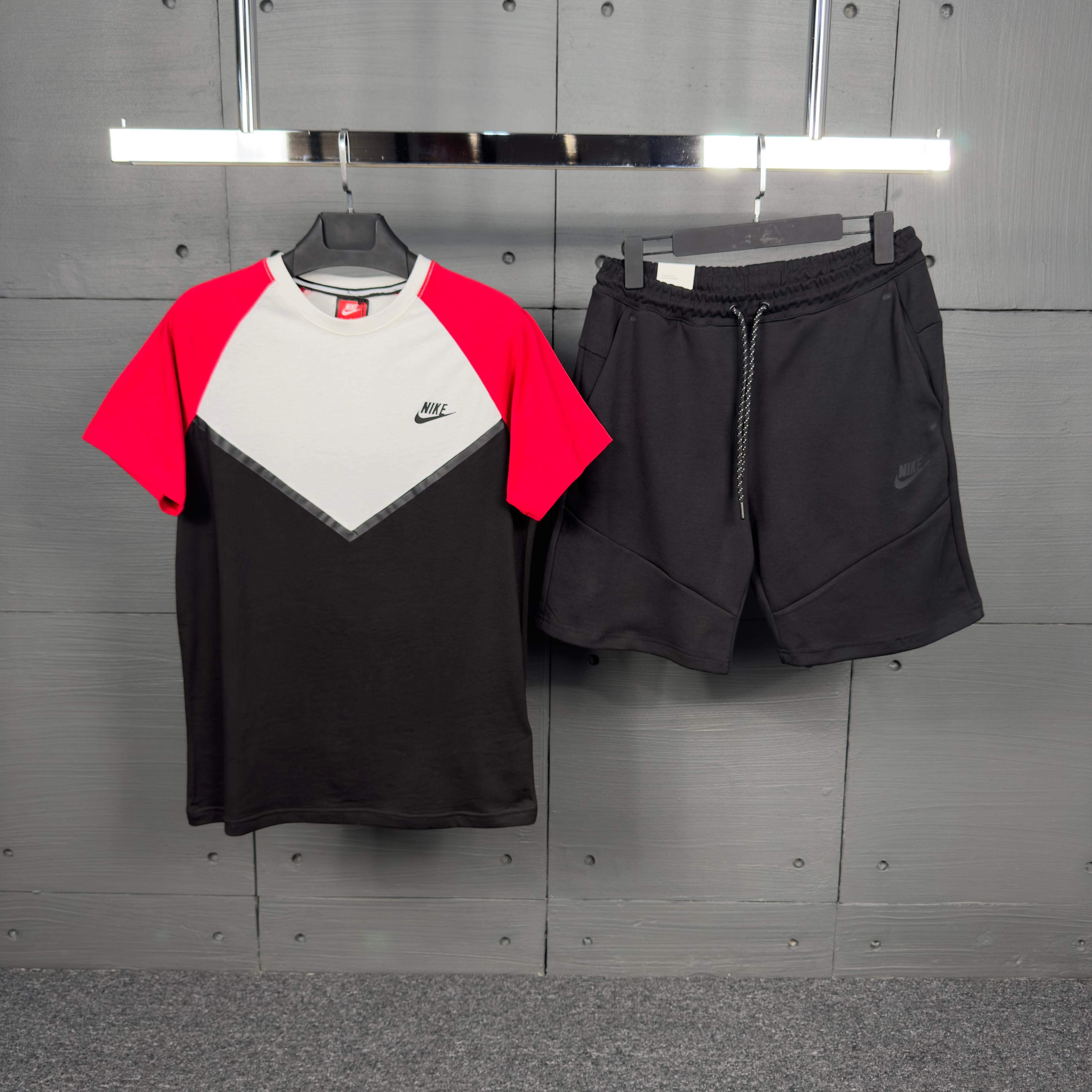 Nike tech reflektörlü short T-shirt takım