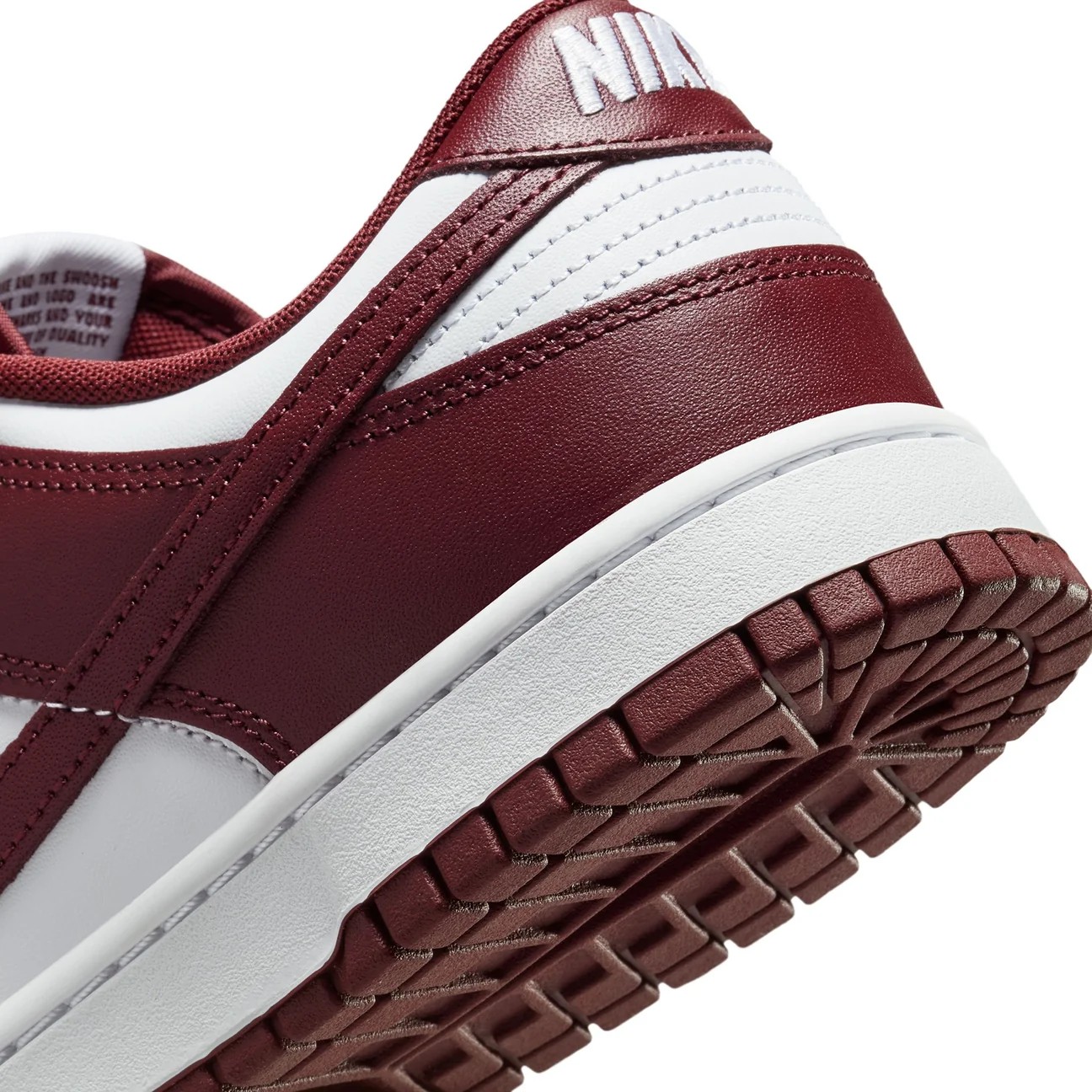 Dunk Low Retro - Burgundy/White