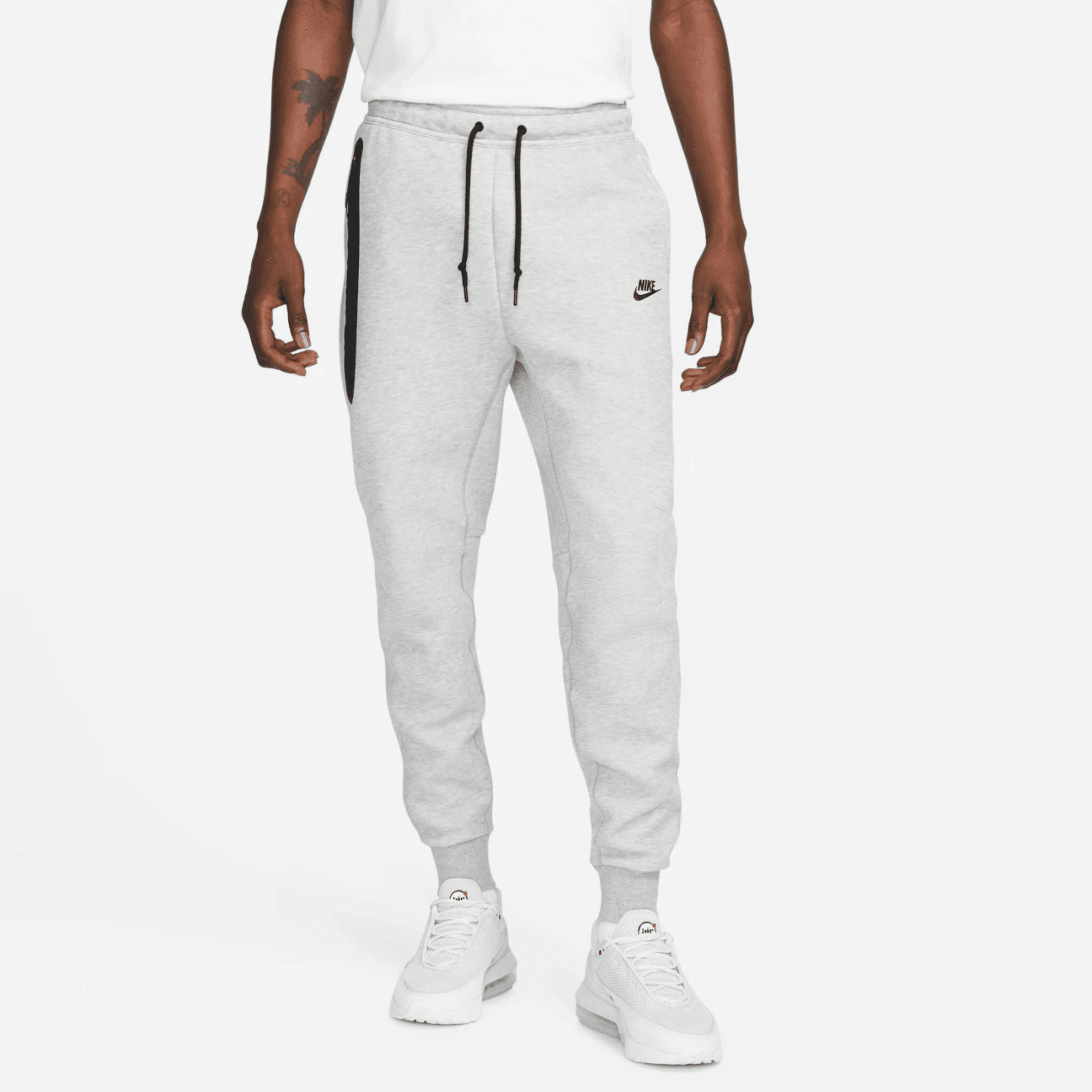 SS'24 Tech Fleece Joggers - Dark Grey Heather/Black