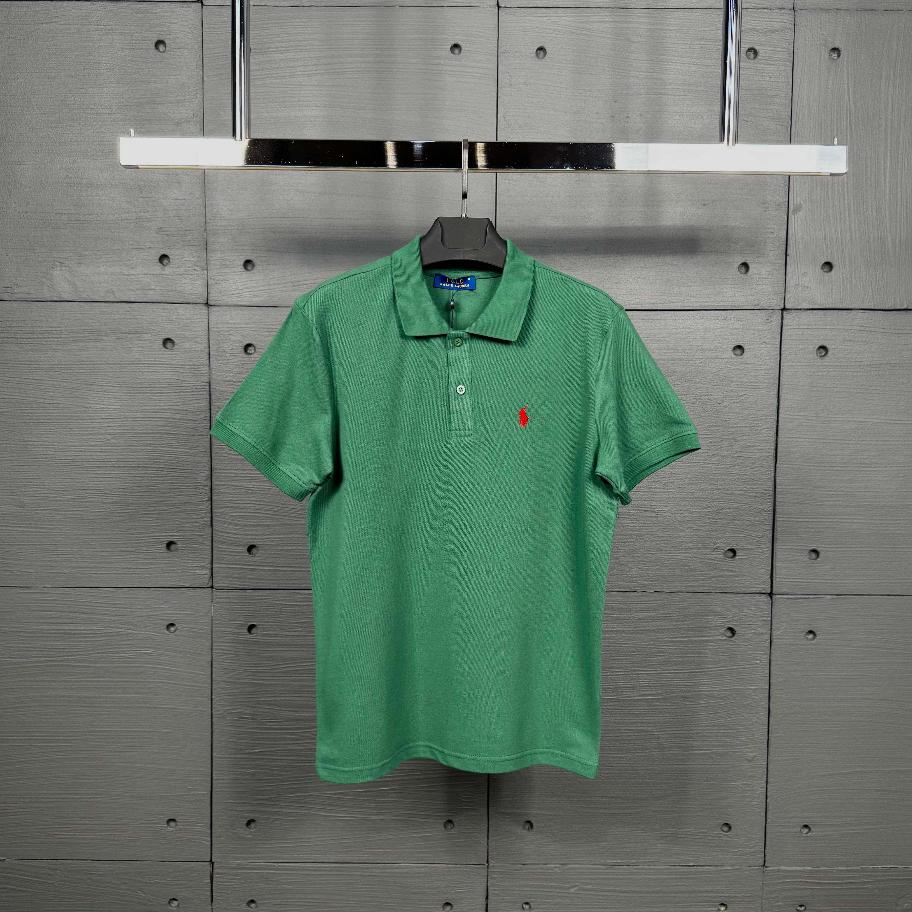 T_shirt polo yaka 