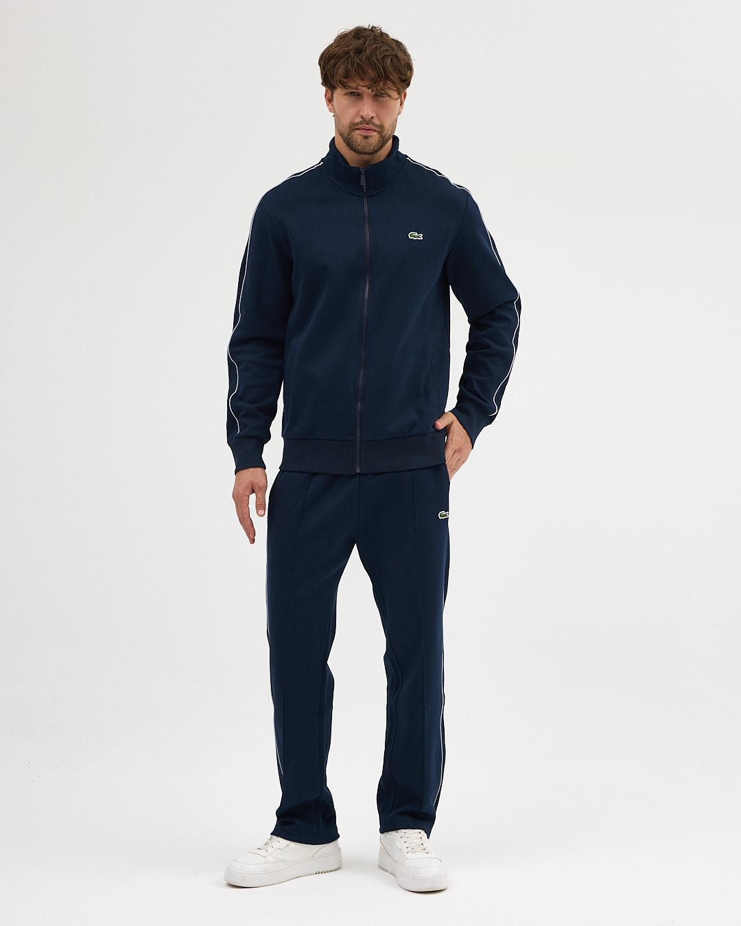 Lacoste Biyeli Eşofman Takım - Kamuflaj/gray