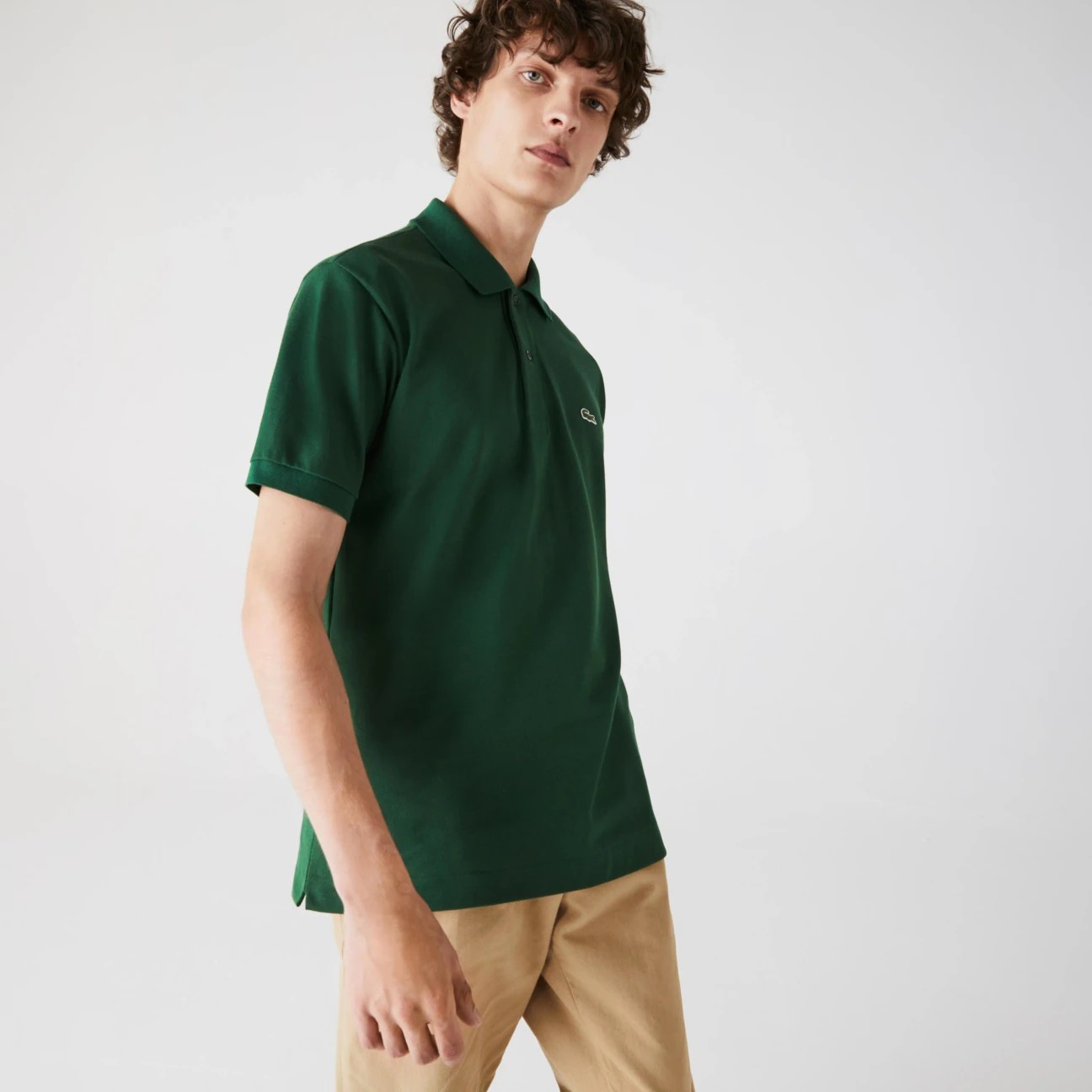 Classic Fit L1212 Polo - Green