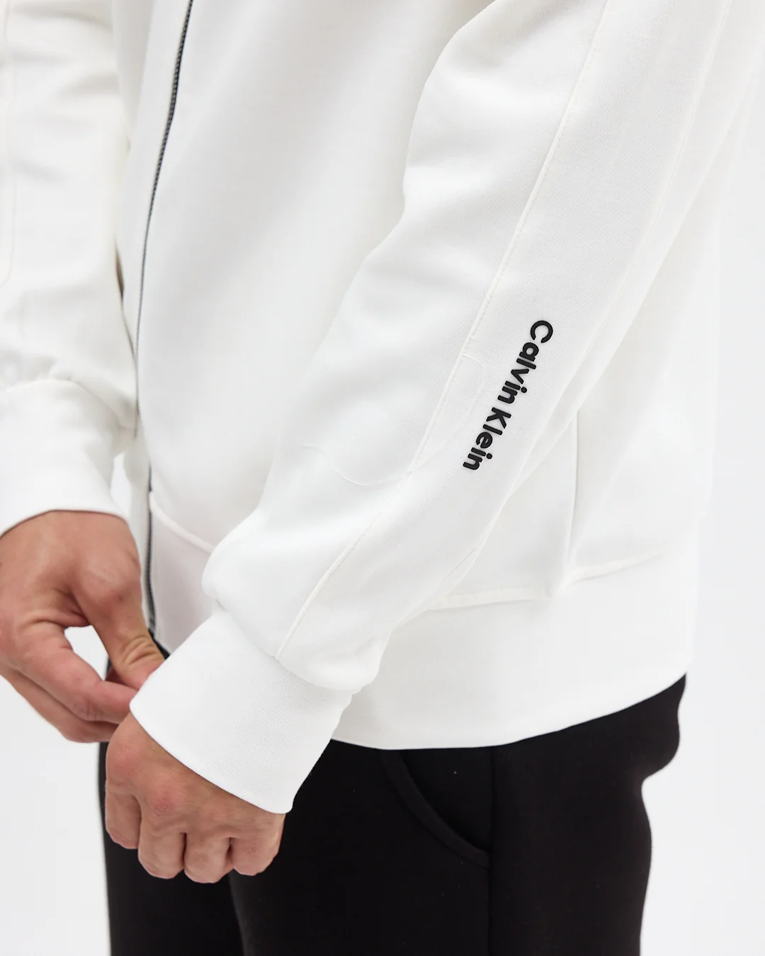 Calvin klein  Eşofman Üstü - beyaz/siyah