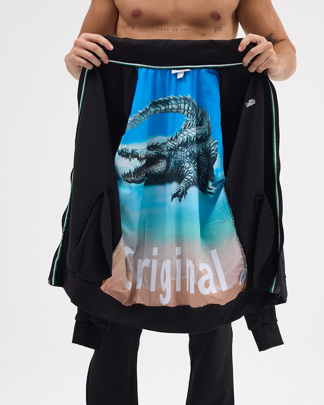 Lacoste S26 Eşofman Takım  - Açık mavi/beyaz