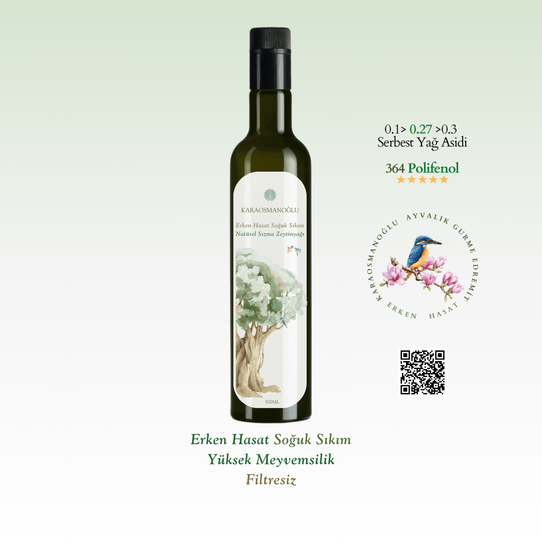 Erken Hasat Ayvalık – Edremit Zeytinyağı 500ml