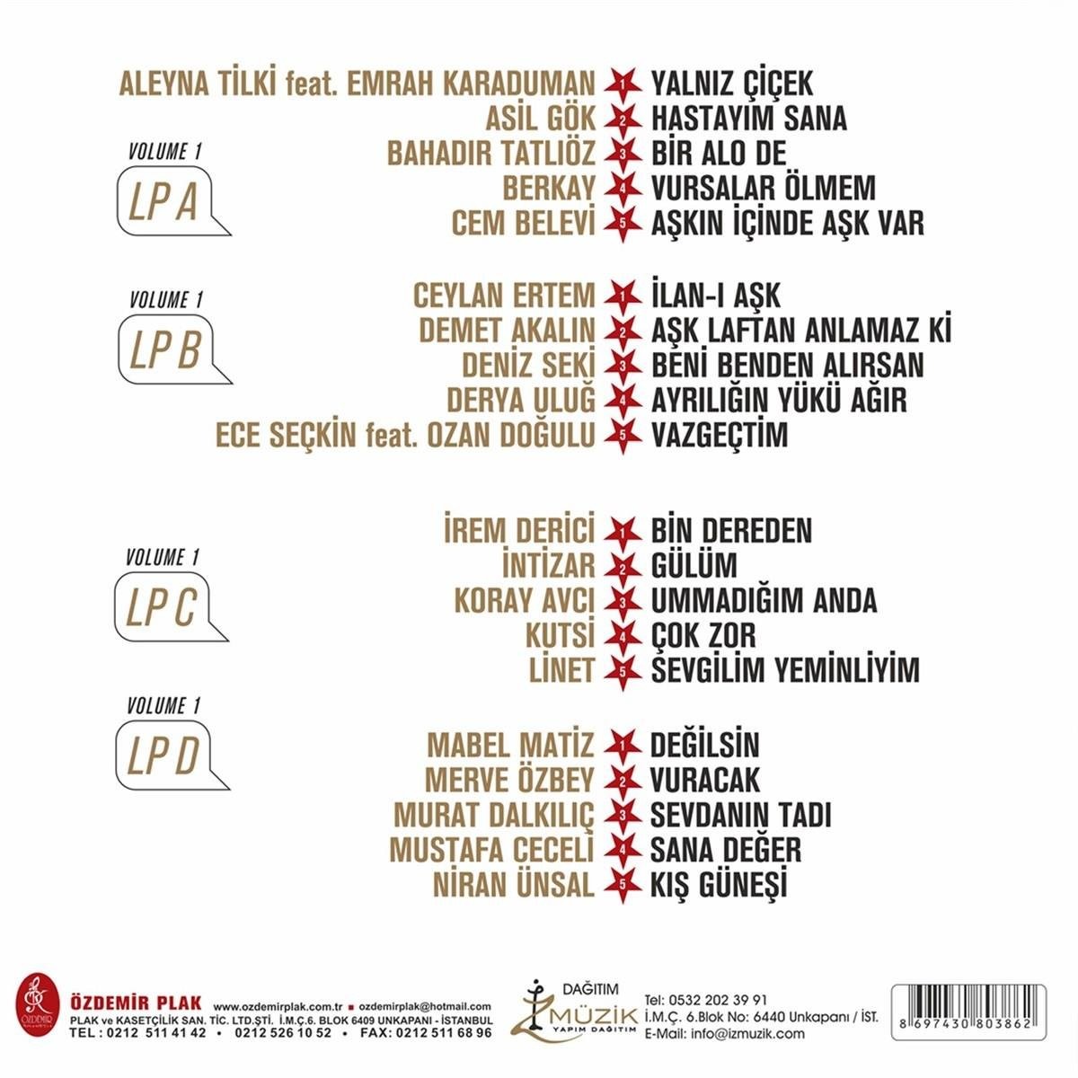 Yıldız Tilbe'nin Yıldızlı Şarkıları Volume 1 (2 Plak)