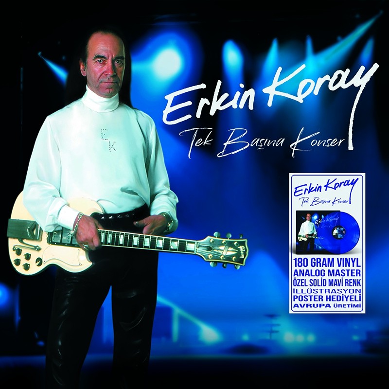 Erkin Koray Tek Başına Konser (Mavi Plak)