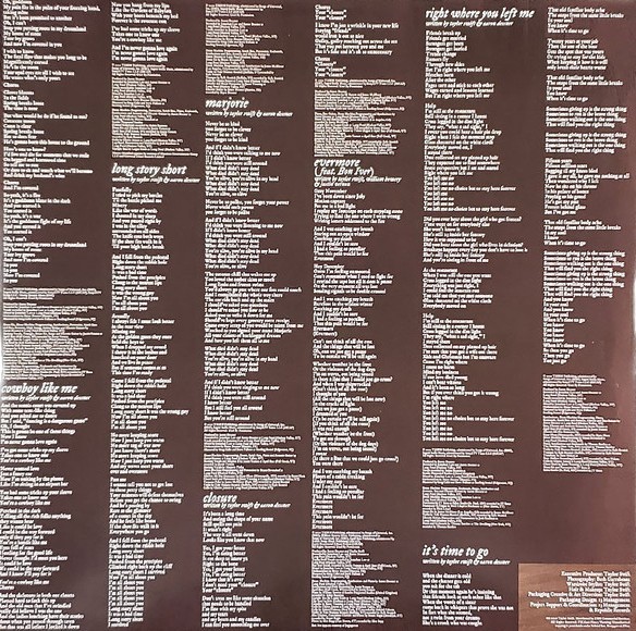 Taylor Swift Evermore (2 LP Green Vinyl)