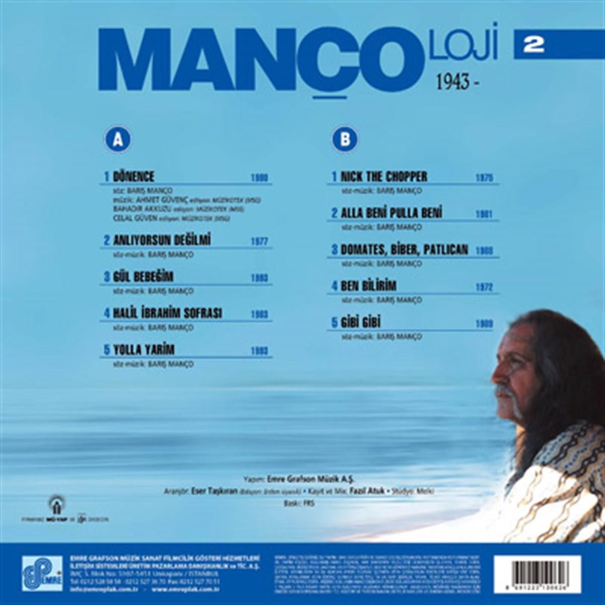  Barış Manço Mançoloji 2 (Plak)