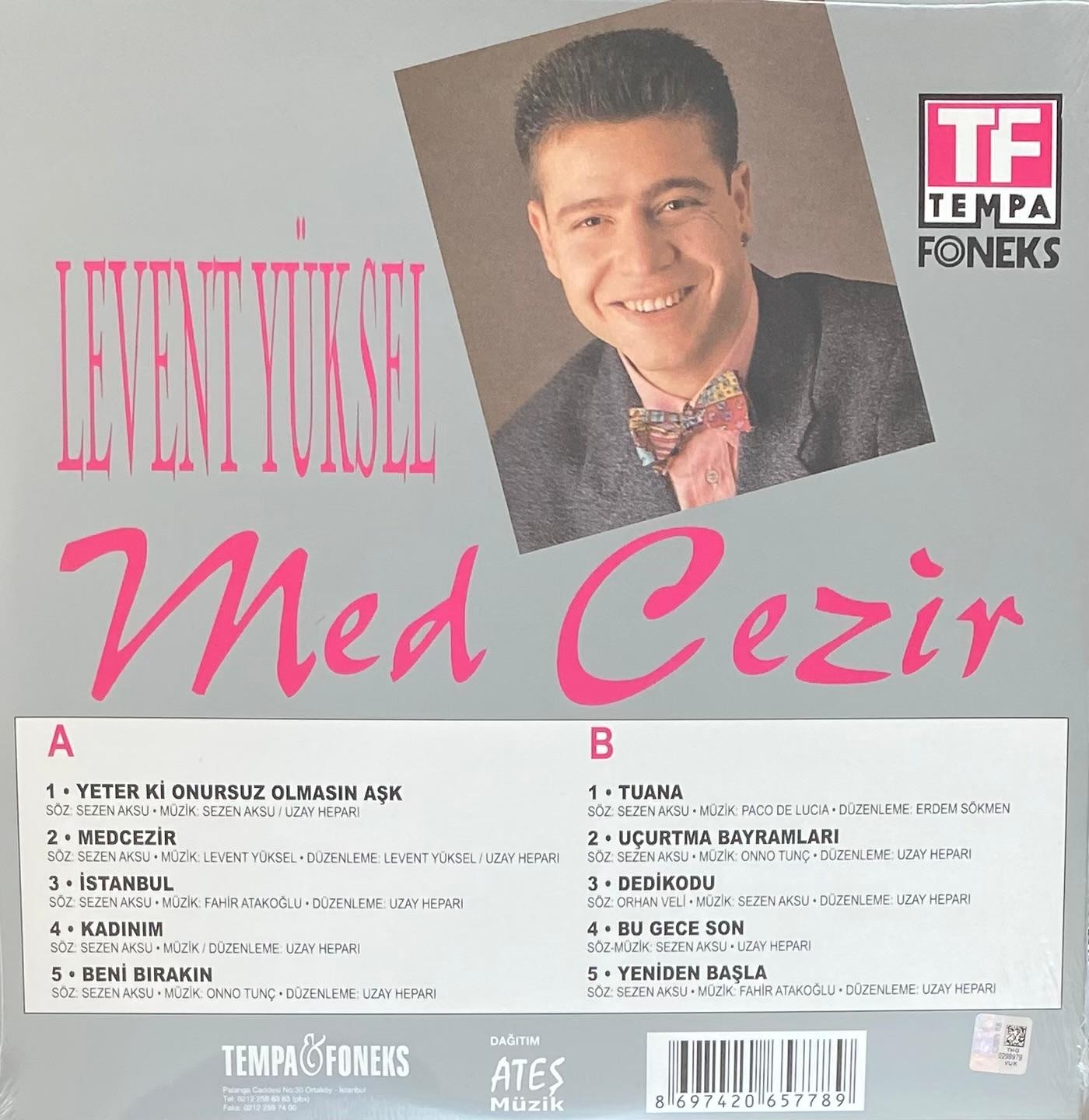 Levent Yüksel Med Cezir (Plak)