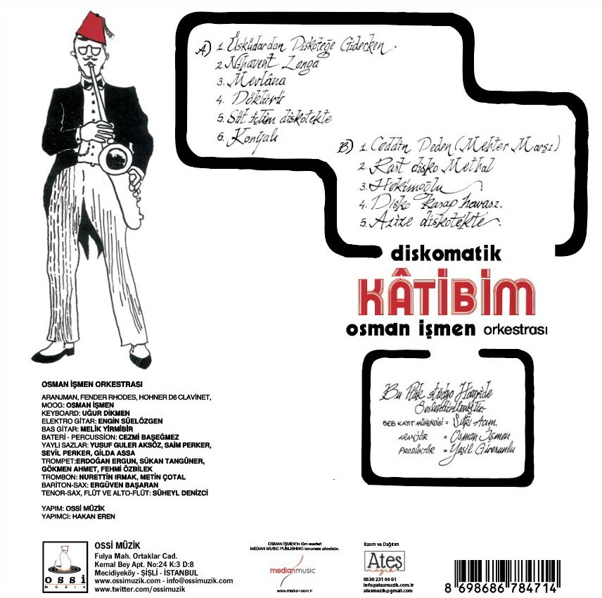 Diskomatik Katibim - Osman İşmen Orkestrası (Plak)