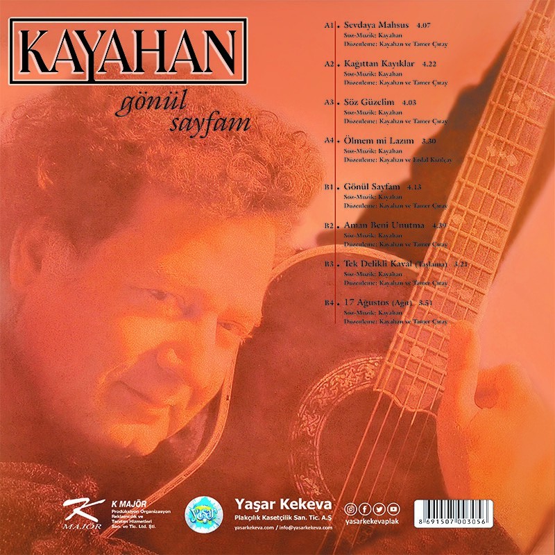 Kayahan Gönül Sayfam Plak