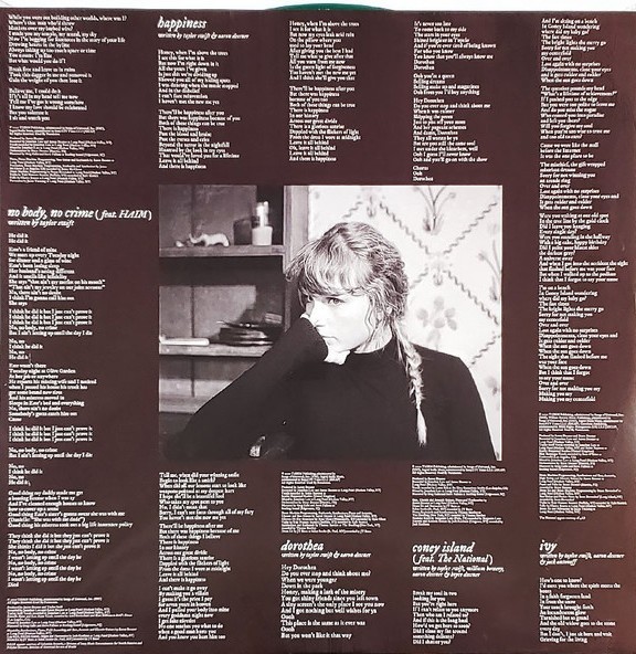 Taylor Swift Evermore (2 LP Green Vinyl)