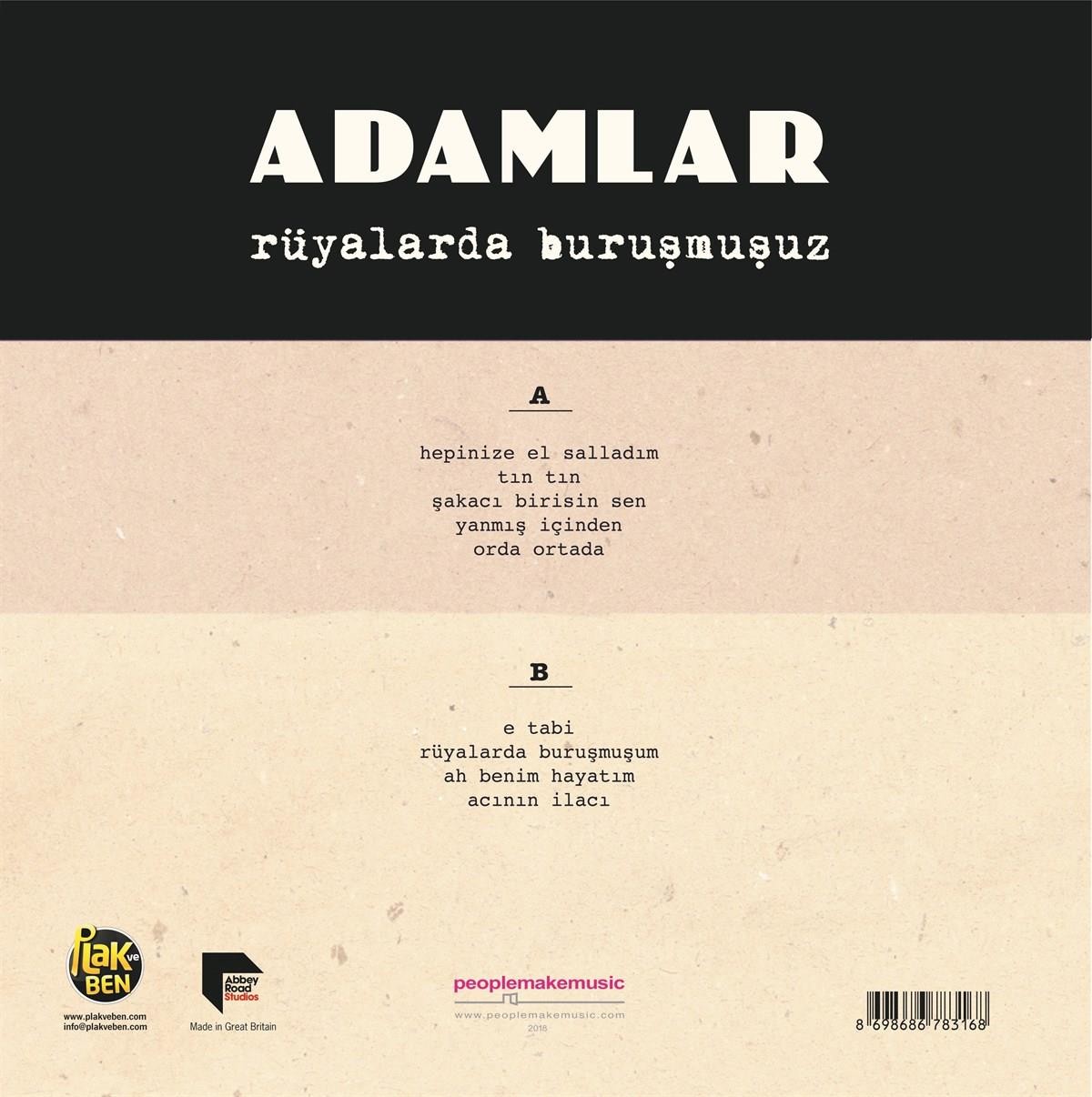  Adamlar Rüyalarda Buruşmuşuz 