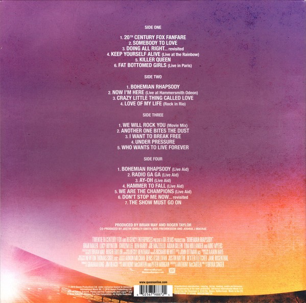 Queen Bohemian Rhapsody (The Original Soundtrack) Plak