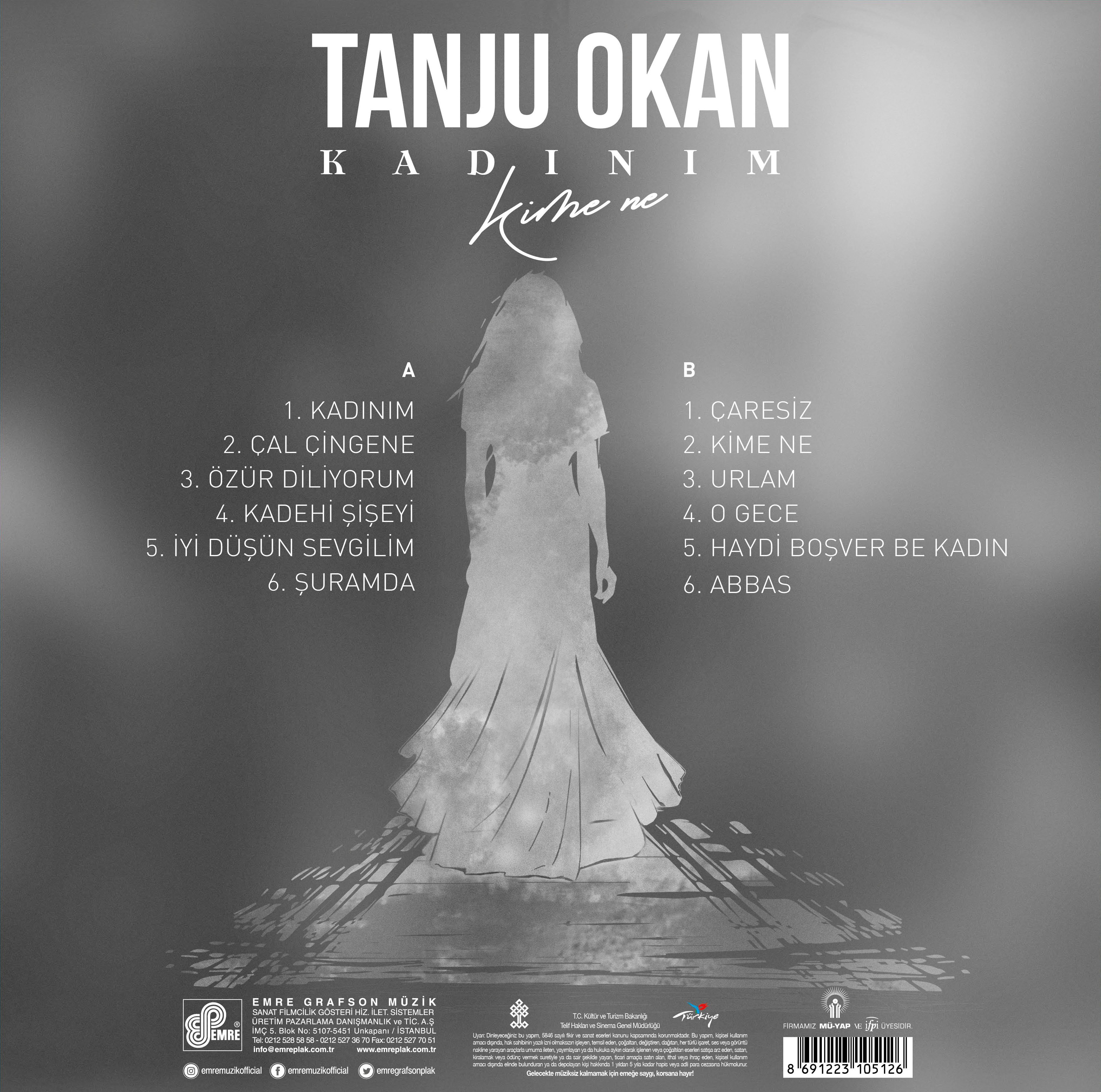 Tanju Okan Kadınım Plak