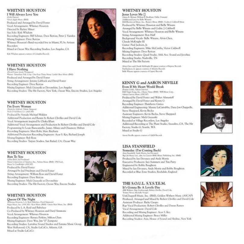 Whitney Houston The Bodyguard (Kırmızı Plak)