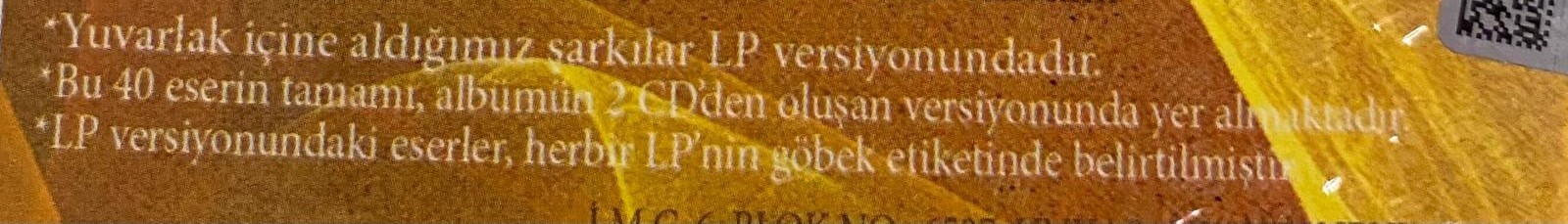 Selda Bağcan 40 Yılın 40 Şarkısı 2 (2 Plak)  