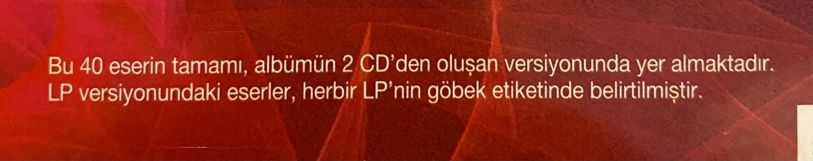 Selda Bağcan 40 Yılın 40 Şarkısı 2 (2 LP)