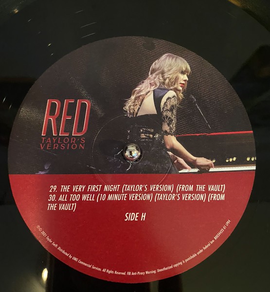 Taylor Swift – Red (Taylor's Version) 4LP