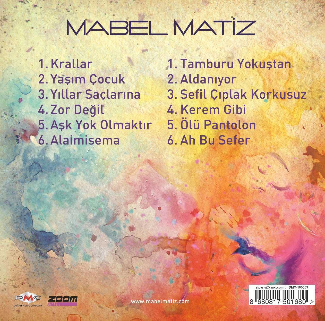 Mabel Matiz Yaşım Çocuk (Plak)