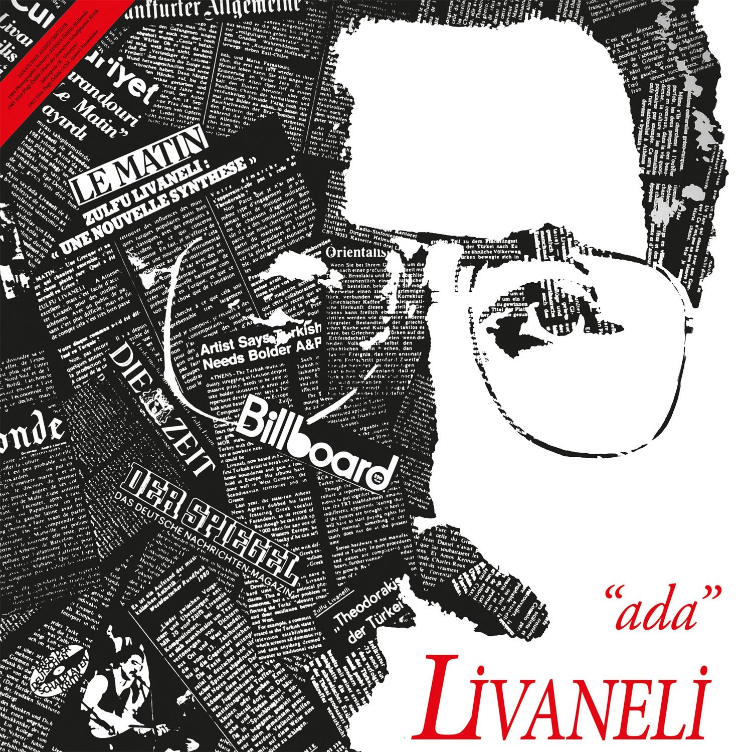  Zülfü Livaneli Ada (Plak)
