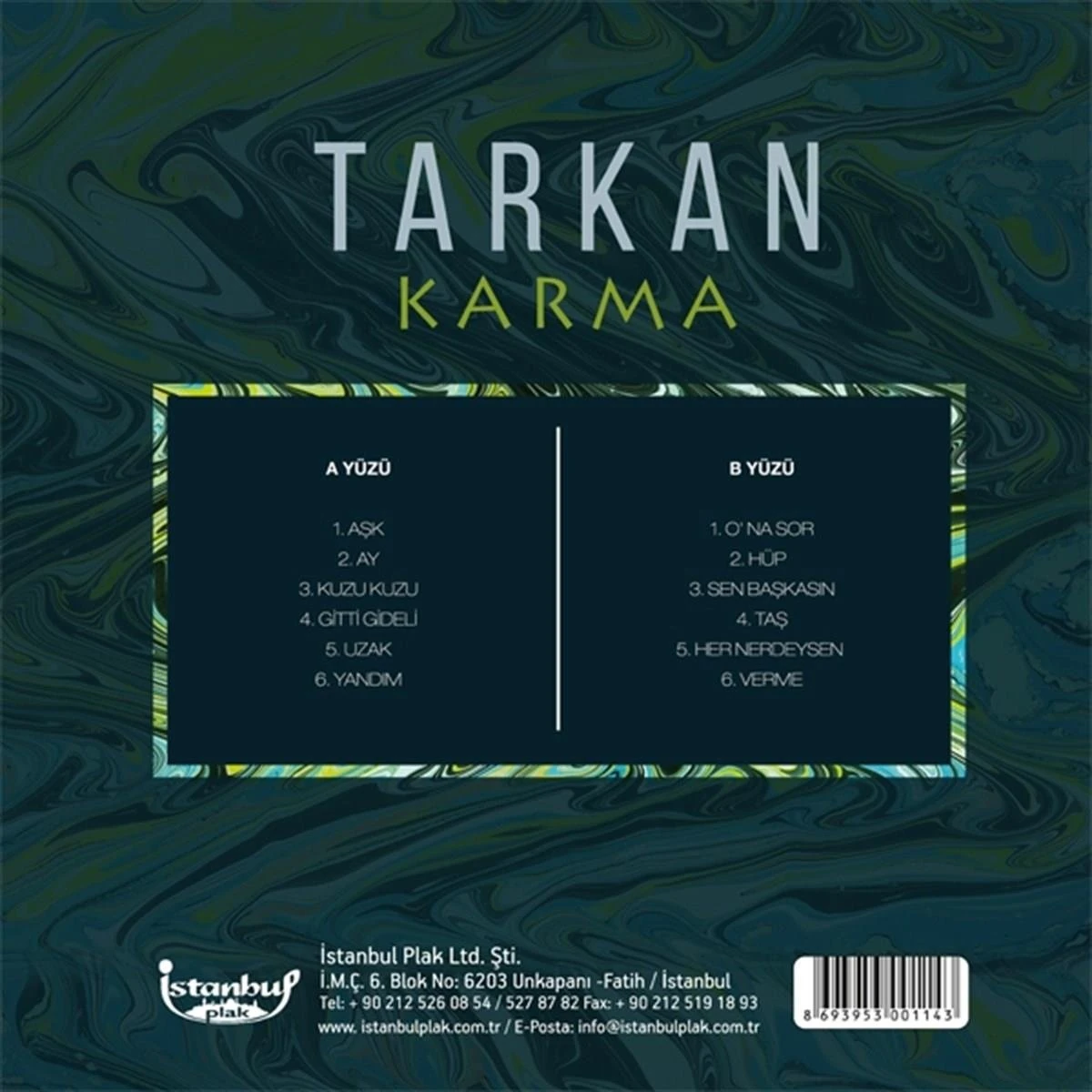 Tarkan Karma Plak