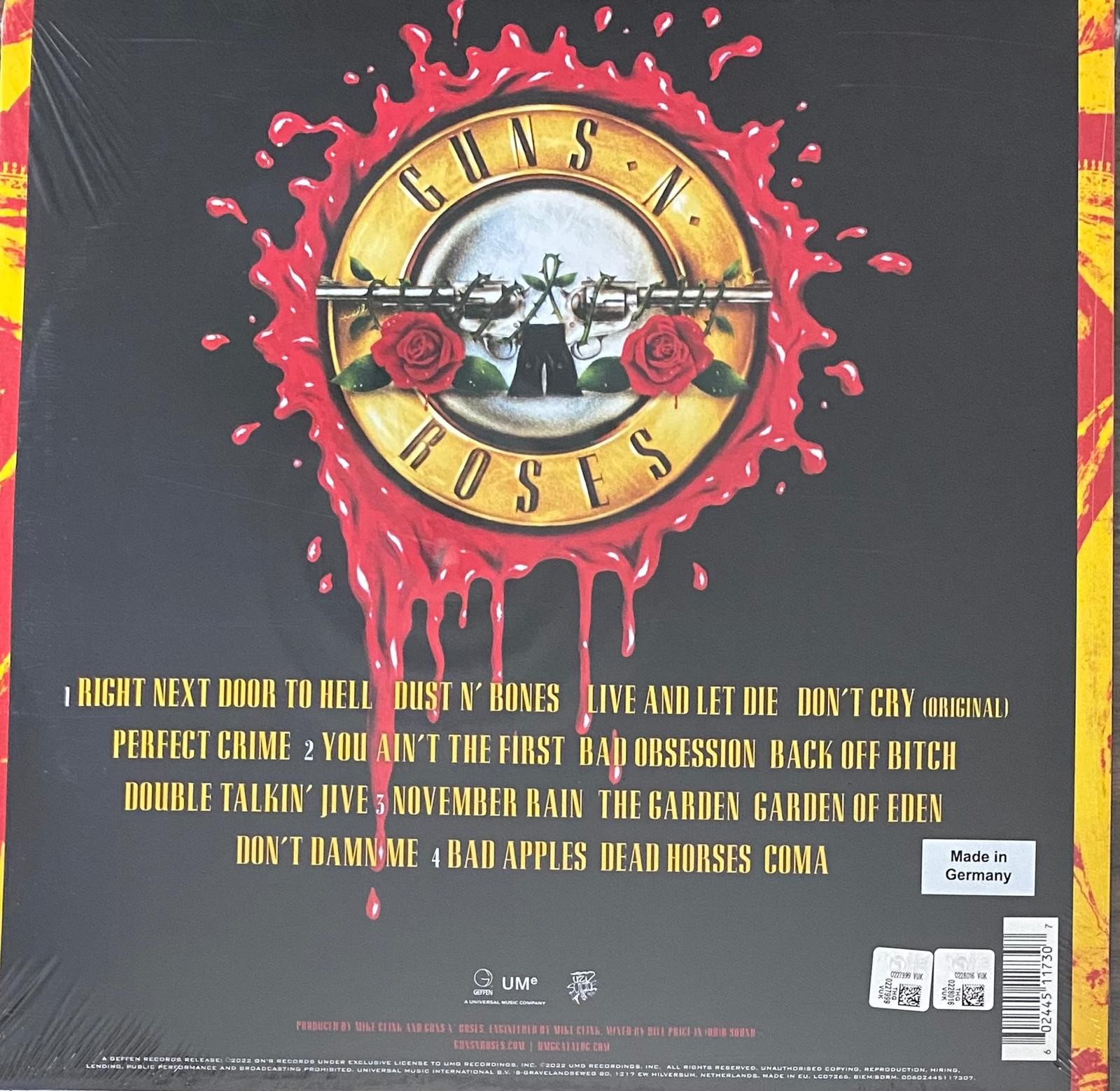  Guns N' Roses Use Your Illusion I