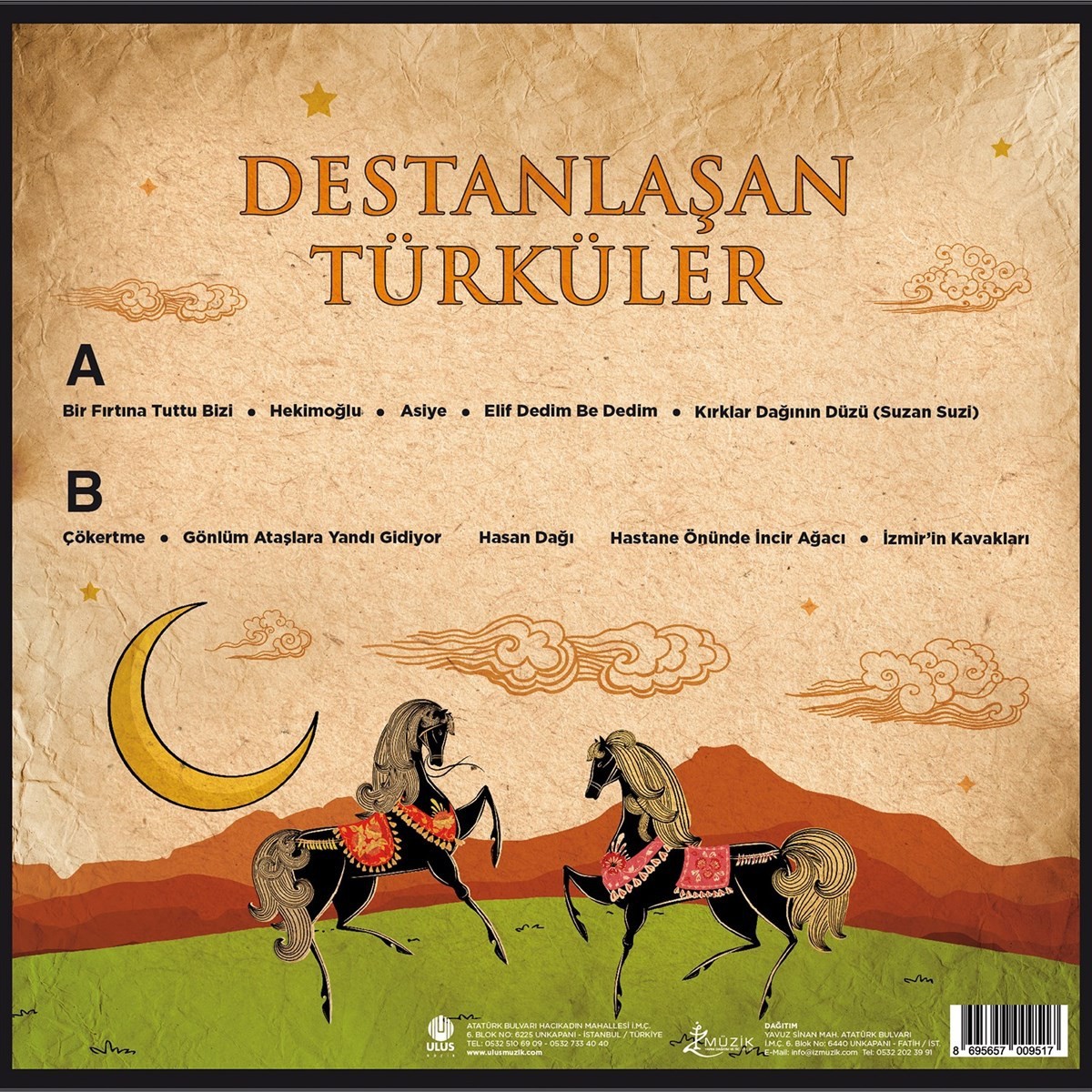 Destanlaşan Türküler (Plak) 