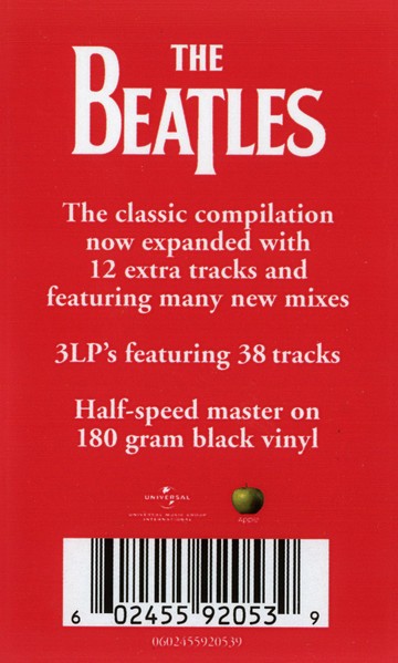 The Beatles 1962-1966 (Plak)