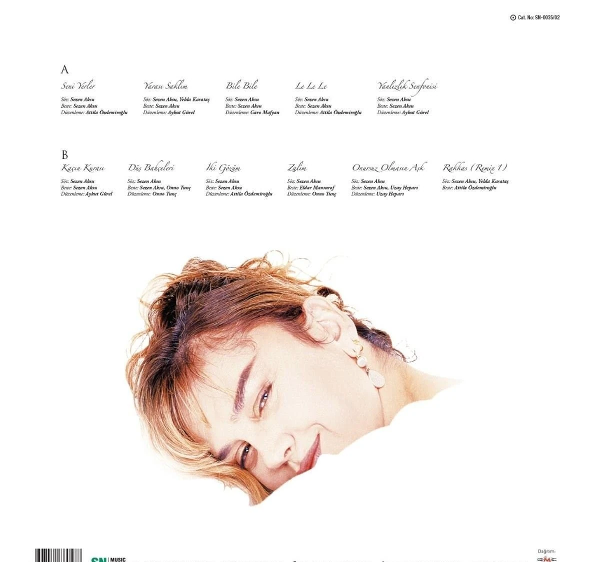 Sezen Aksu Düş Bahçeleri Plak