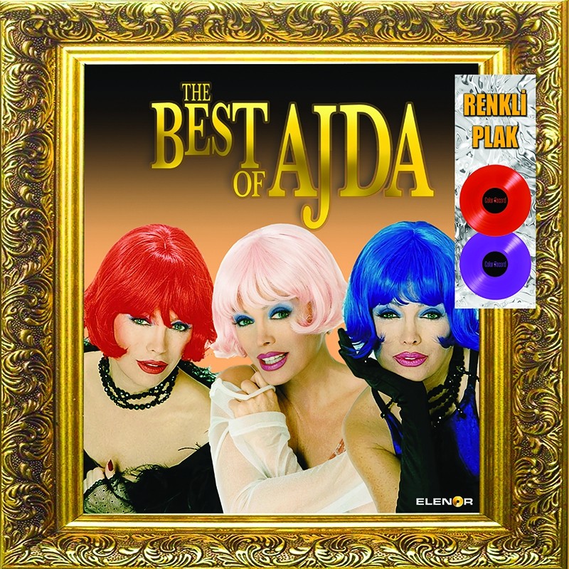 Ajda Pekkan The Best Of Ajda (Renkli Plak) 2LP