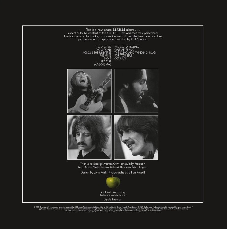 The Beatles Let It Be (Plak)