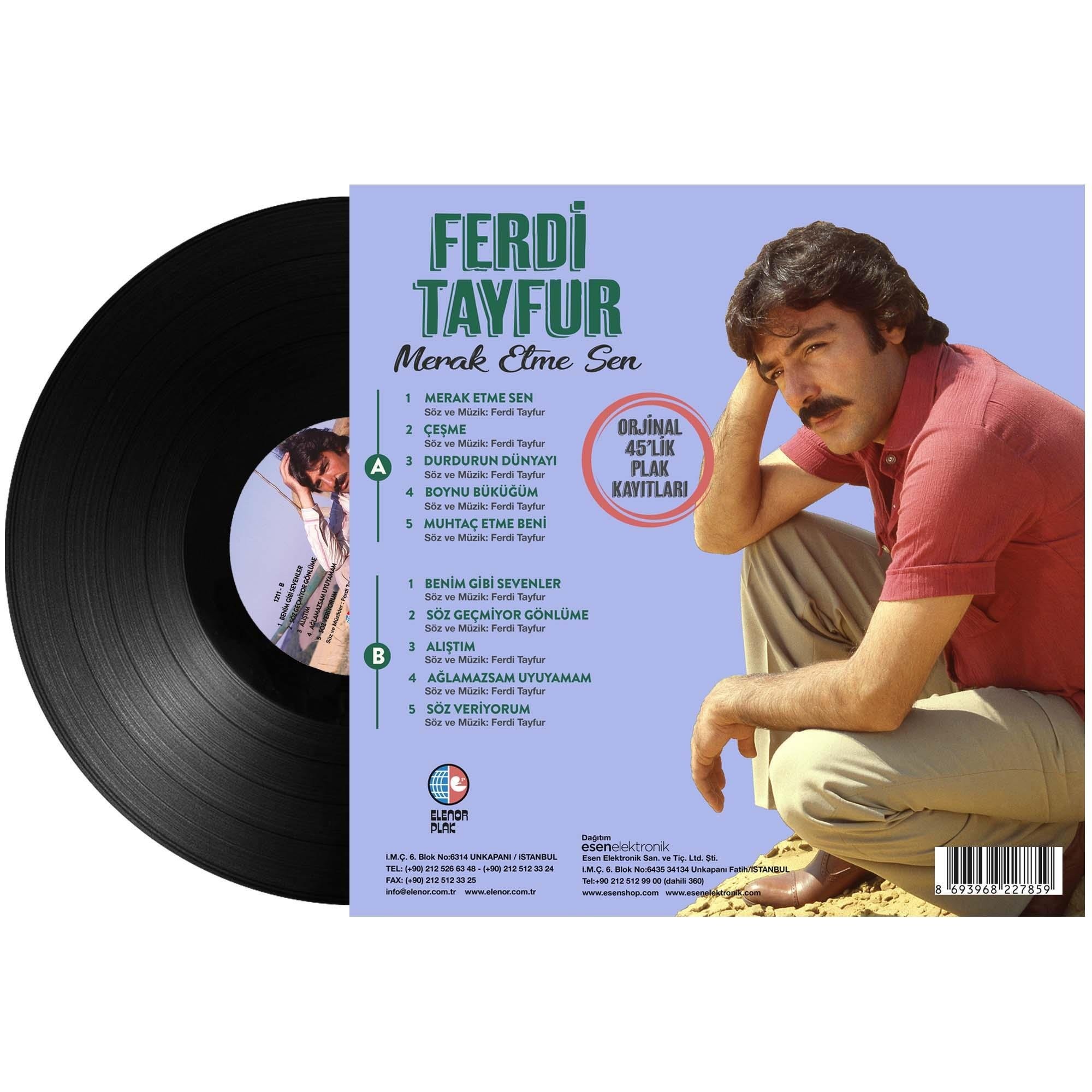 Ferdi Tayfur Merak Etme Sen Plak