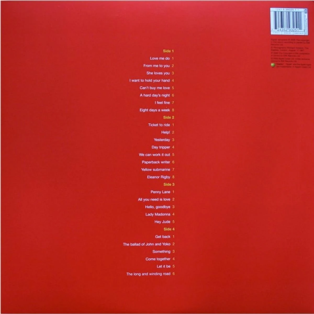 The Beatles: 1 (Remastered 2015) [2 LP]