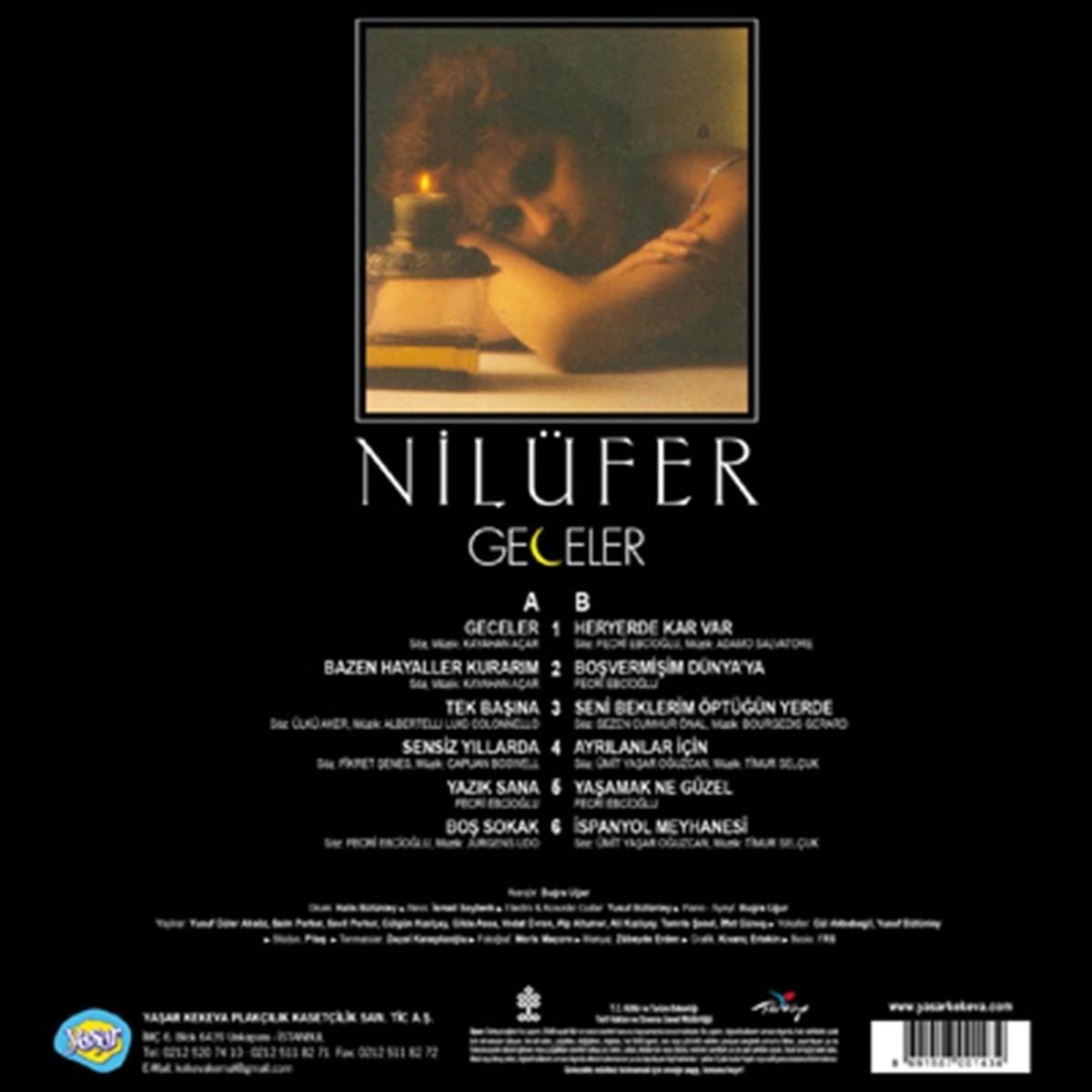 Nilüfer Geceler Plak