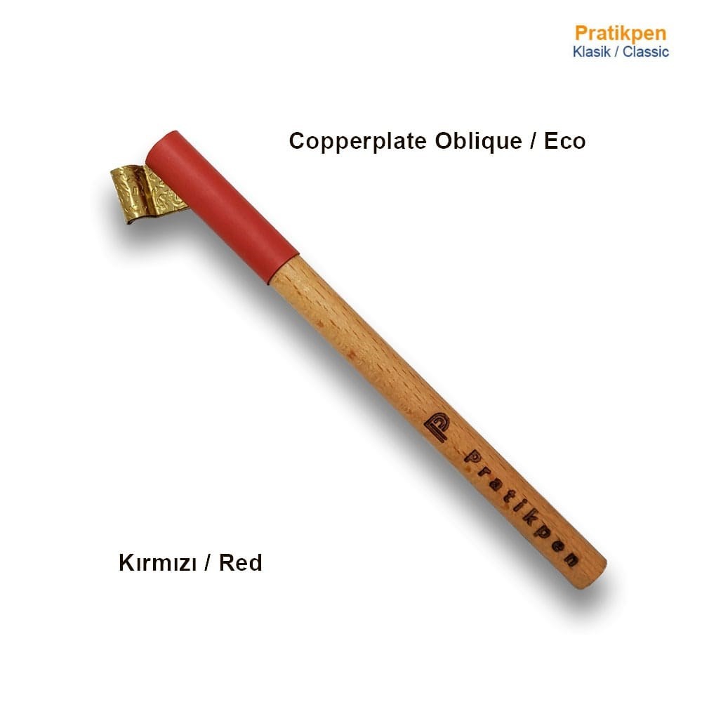 Pratikpen - Copperplate Eco Kırmızı