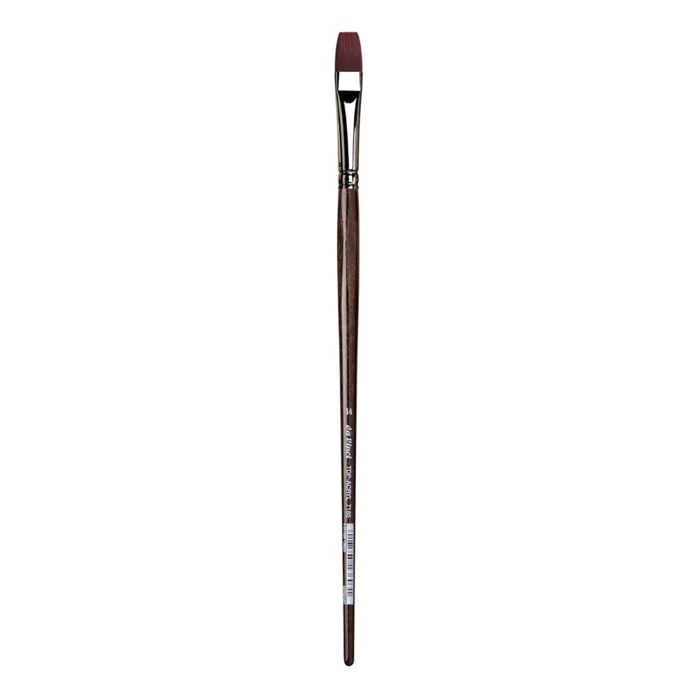 Da Vinci Top Acryl Sentetik Düz Akrilik Boya Ve Yağlı Boya Fırçası Seri 7185 No:22