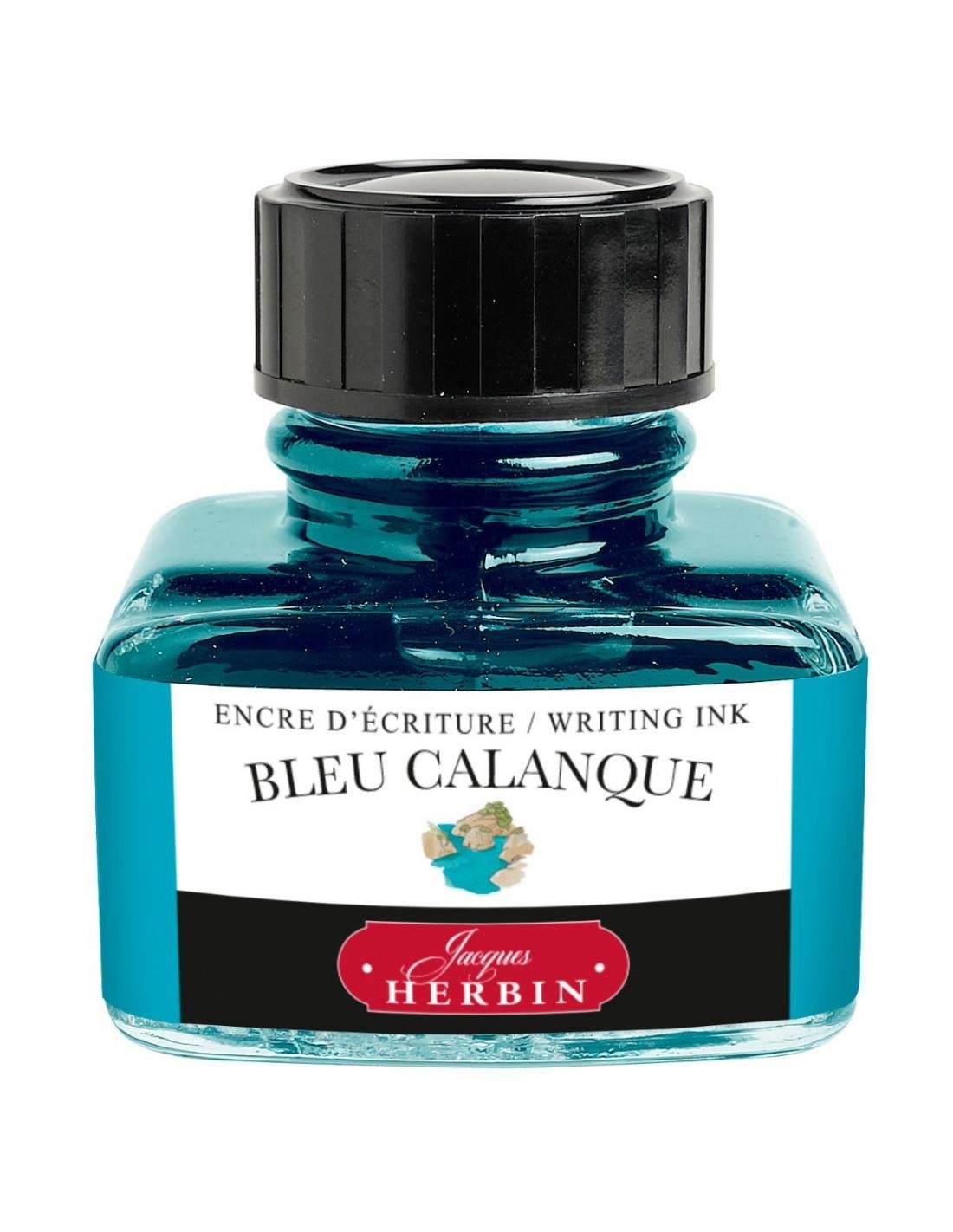 J. Herbin D Dolma Kalem Şise Mürekkep 30 ml 13014T Calanque Blue