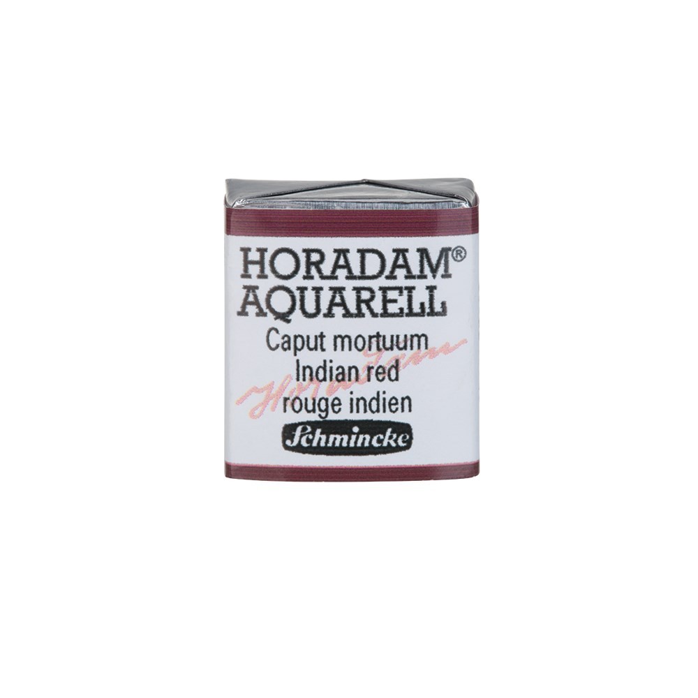 Schmincke Horadam Aquarell Artist Sulu Boya Indian Red 1/2 Tab.