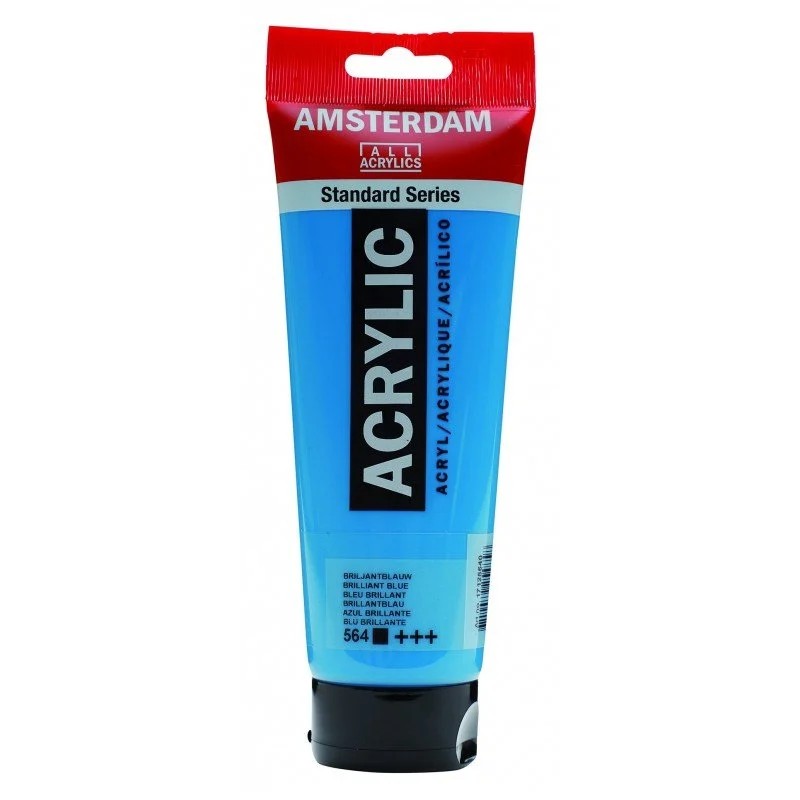 Talens Amsterdam Standard Akrilik Boya 120 ml 564 Brilliant Blue