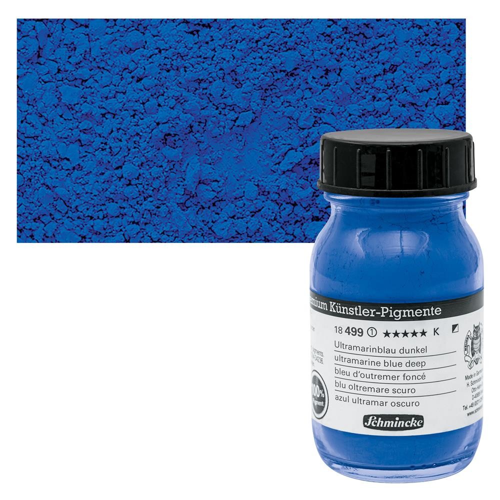 Schmincke Toz Pigment Ultramarine Blue Deep 100 ml