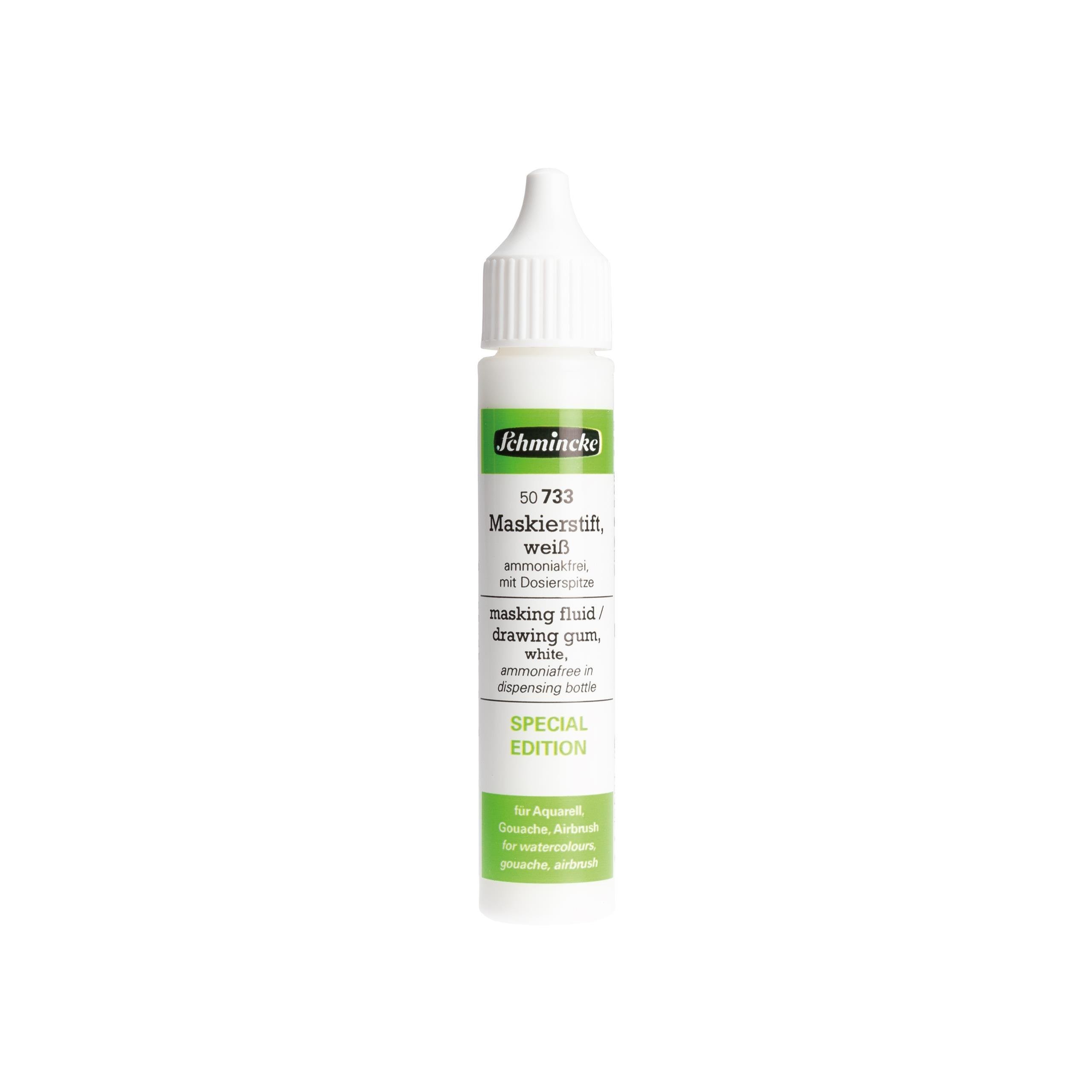 Schmincke Medium 733 Masking Fluid Beyaz Maskeleme Sıvısı 25 ml
