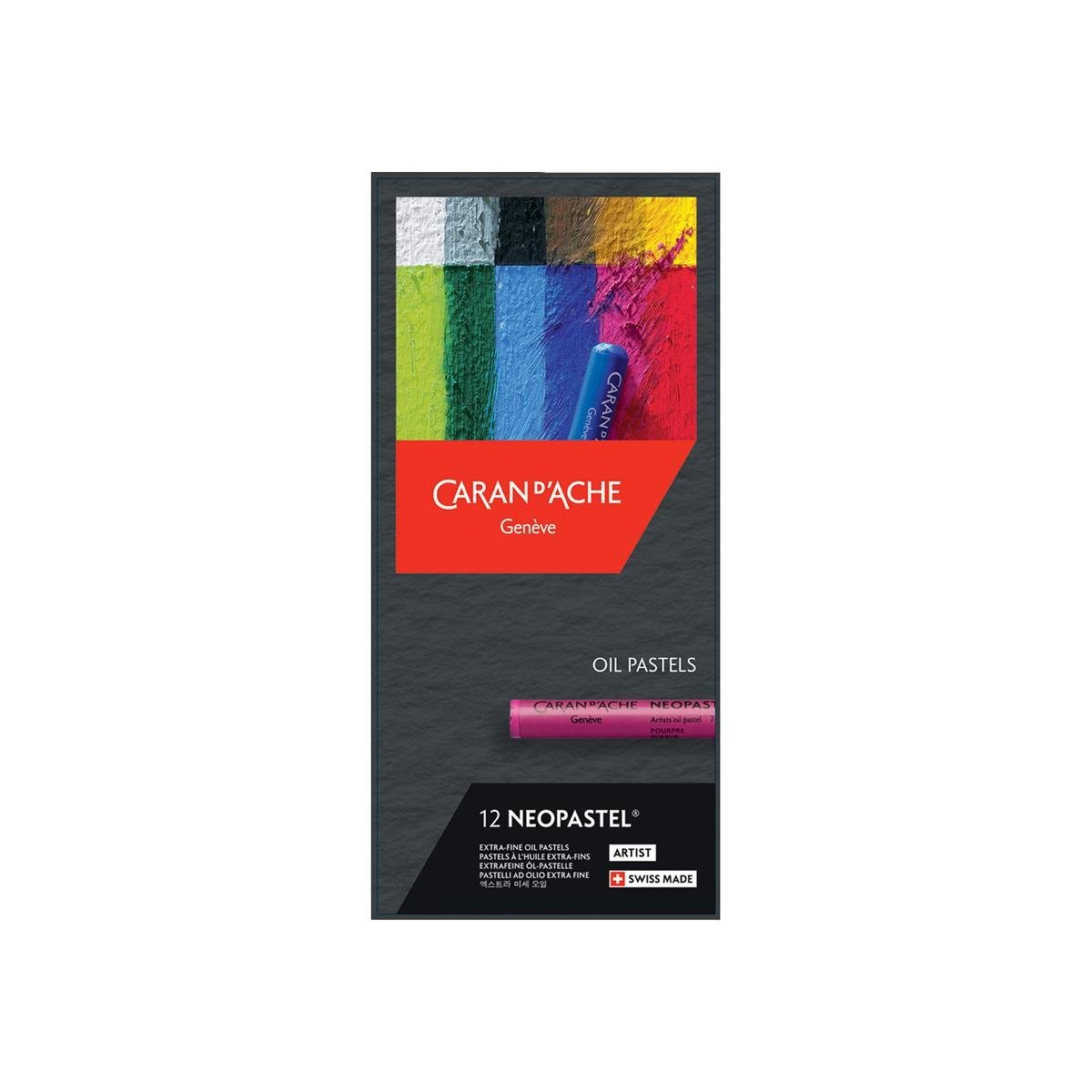 Caran d'Ache Neo Pastel Seti 12 Renk