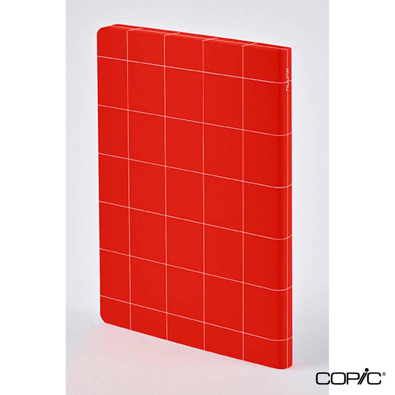 Nuuna Premium Defter Break The Grid Red A5 120 gr 160 Sayfa