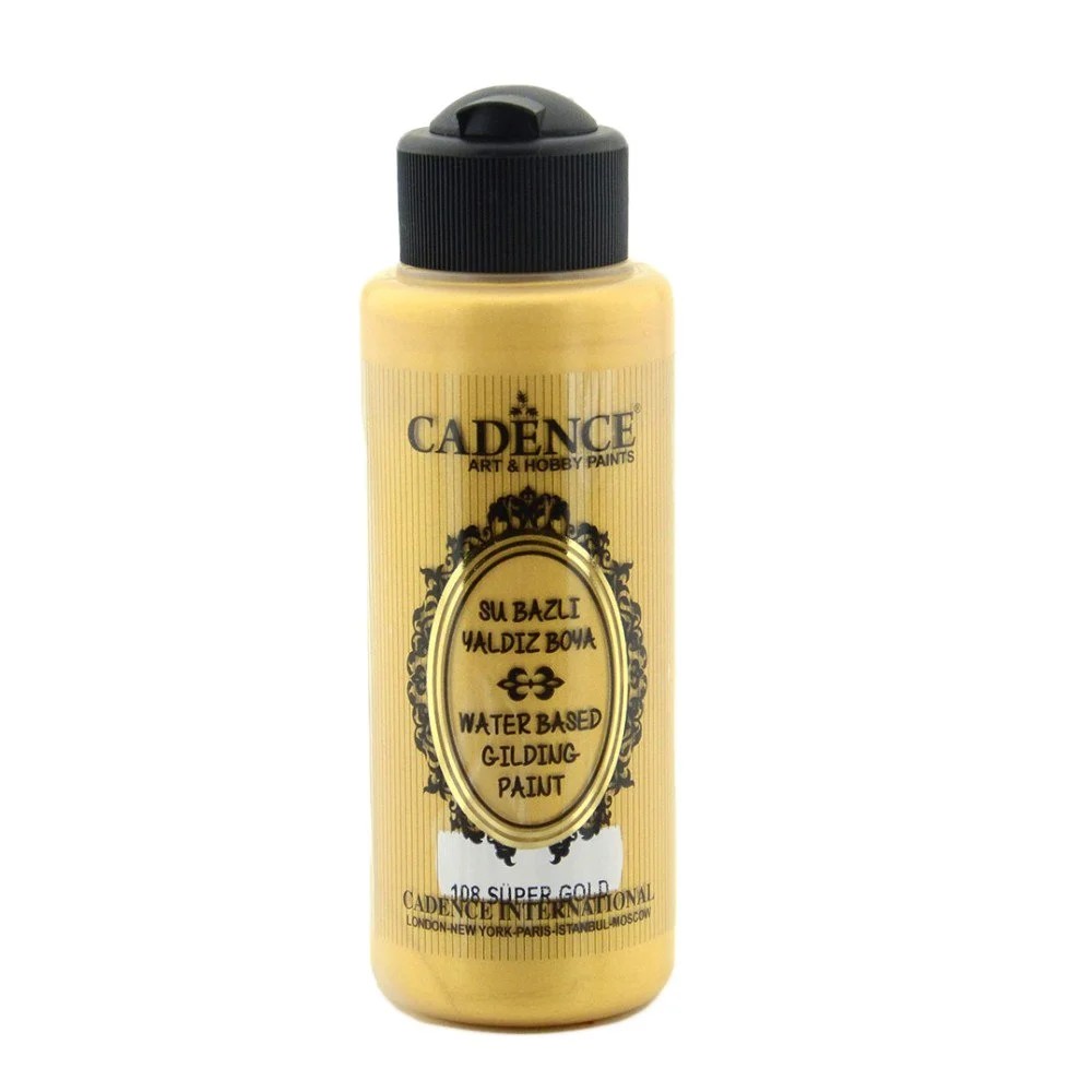 Cadence Akrilik Boya 120 ml Altın 108
