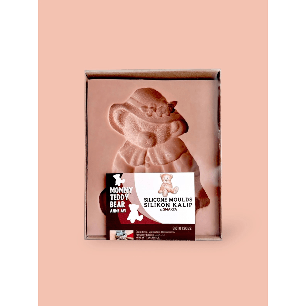 Smarta Silikon Kalıp Anne Teddy Ayı SK1013052