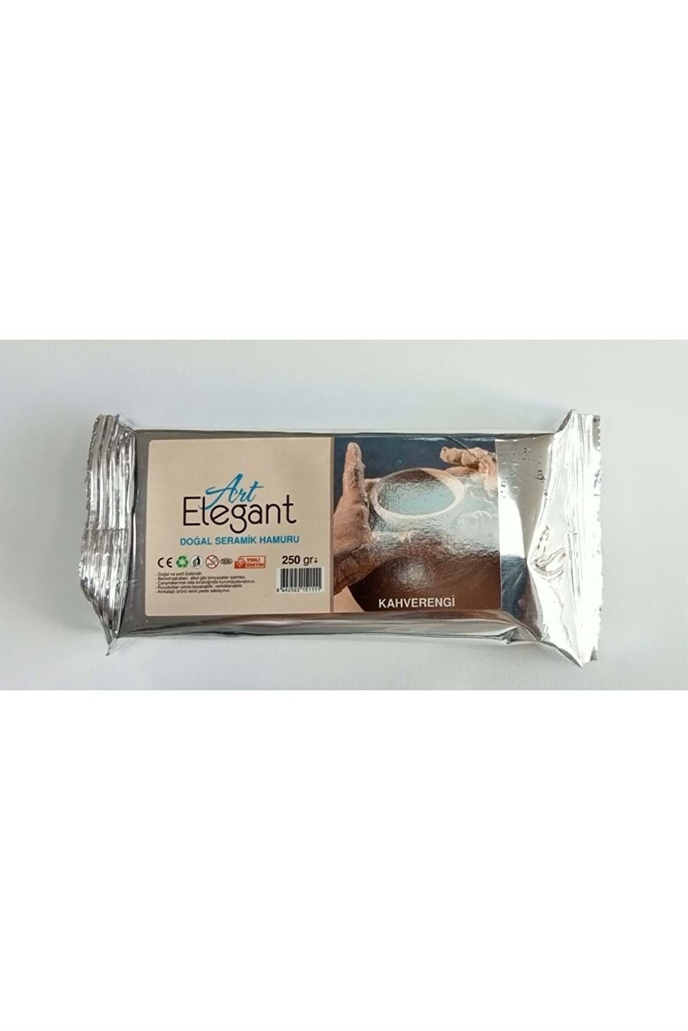 Art Elegant Seramik Hamuru Kahverengi 250 Gr