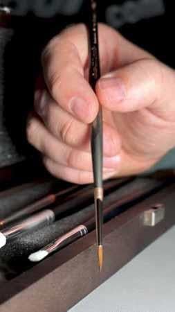 Da Vinci Minyatür Fırça Seti 4'lü Ahşap Kutulu